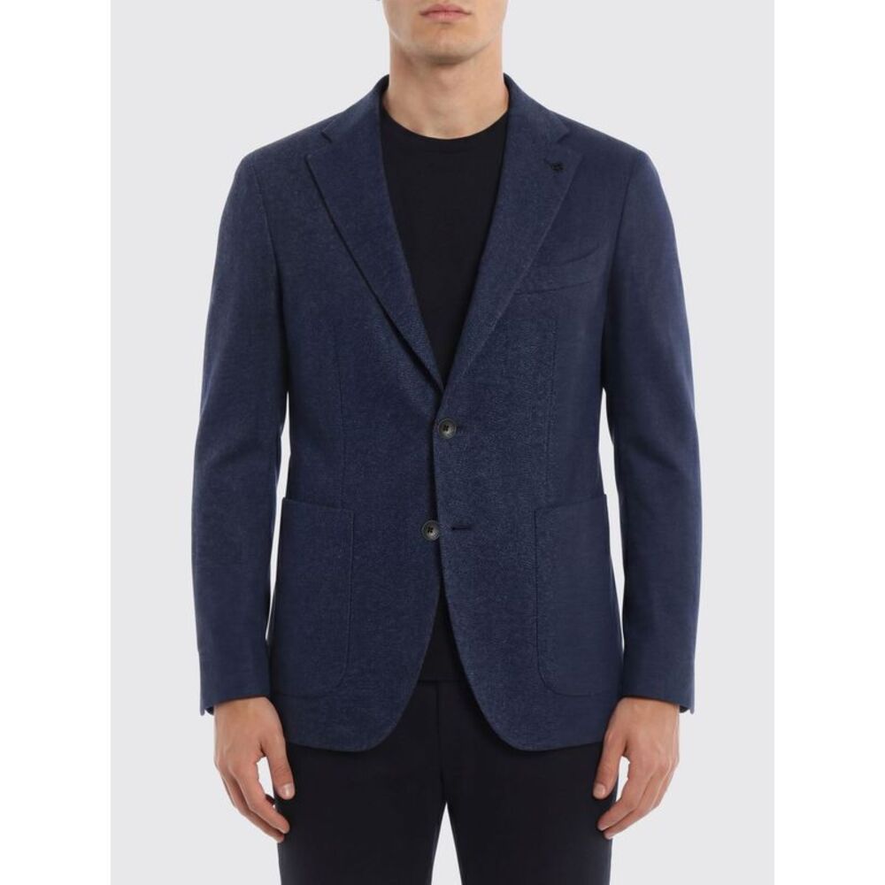 Tagliatore Jacket Men Blue